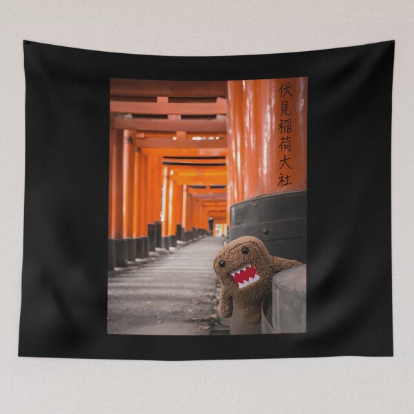 Item preview, Domo-Kun In Fushimi Inari-Taisha designed and sold by SherleyGeiger.