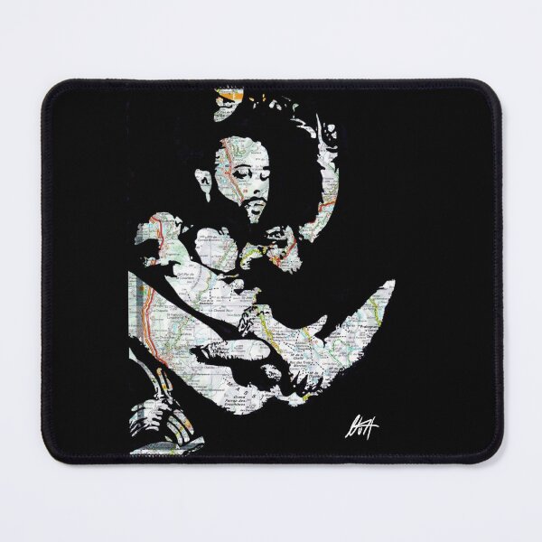 Item preview, Filthy Muscled Tattooed Gay Chav In Adidas Trainers Map Art By NLMKArtStudio designed and sold by NLMKArtStudio.