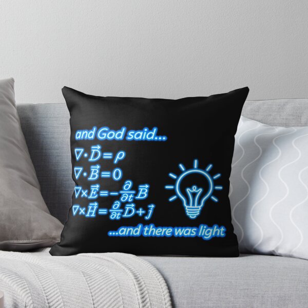 Item preview, And God Said And There Was Light - Maxwell Equations Neon designed and sold by GibasVisuals.