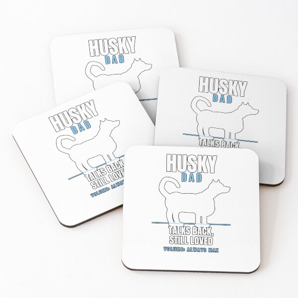 Item preview, Husky Dad Talks Back Still Loved designed and sold by PeaksAndPrints.