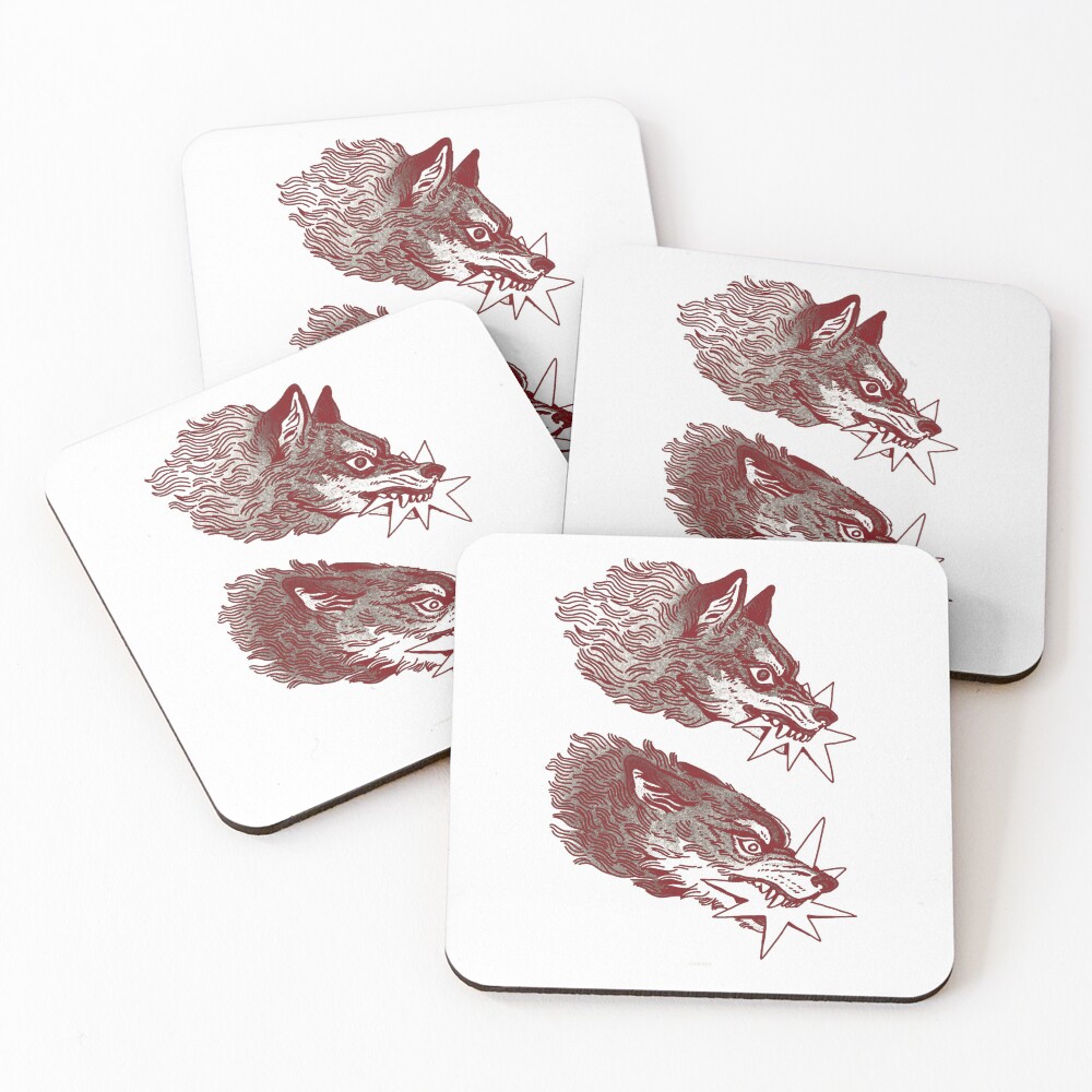 Item preview, Coasters (Set of 4) designed and sold by RiseAgainComics.
