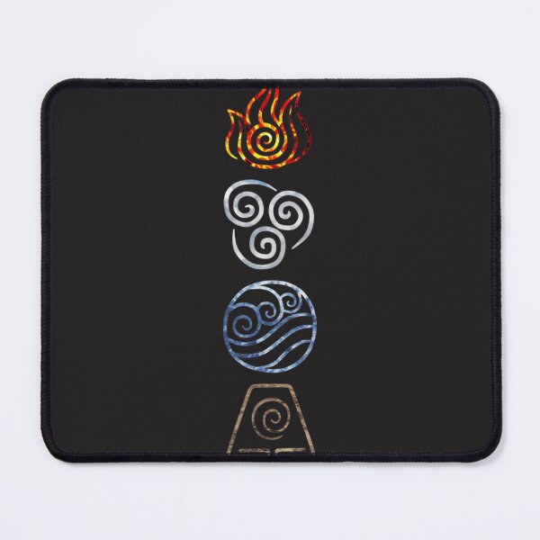 Item preview, Avatar Inspired Elements Design Featuring Fire, Air, Water, and Earth Cycle from The Last Airbender and Legend of Korra designed and sold by rumantd.