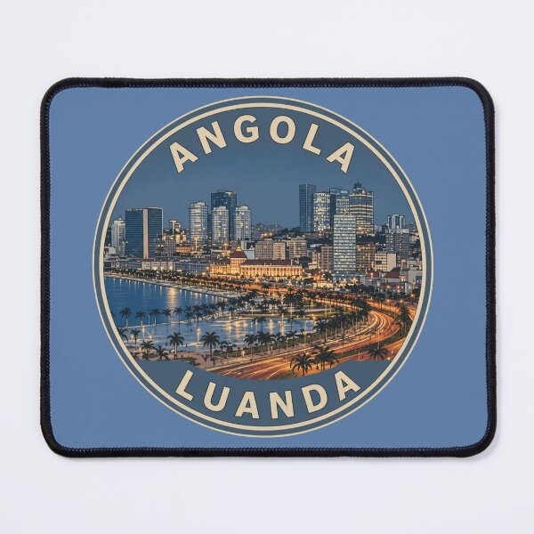 Artikelvorschau, Luanda Skyline – Angola Marginal ao Anoitecer entworfen und verkauft von The Digital Compass.