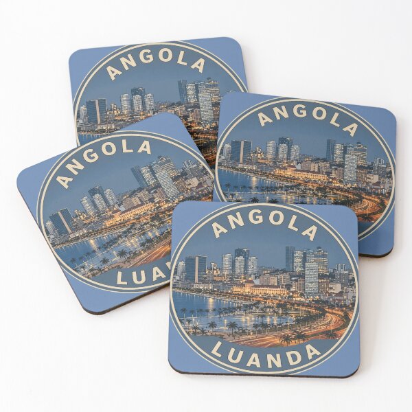Item preview, Luanda Skyline — Angola Marginal ao Anoitecer designed and sold by The Digital Compass.