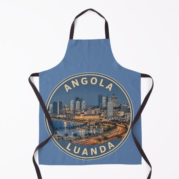 Item preview, Skyline de Luanda — Angola Marginal ao Anoitecer designed and sold by The Digital Compass.