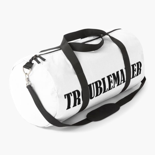 Item preview, Troublemaker black text designed and sold by natalik2024.