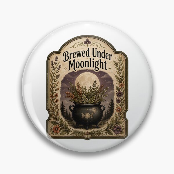 Item preview, Brewed Under Moonlight The Apothecary at Work designed and sold by BernoNickel.