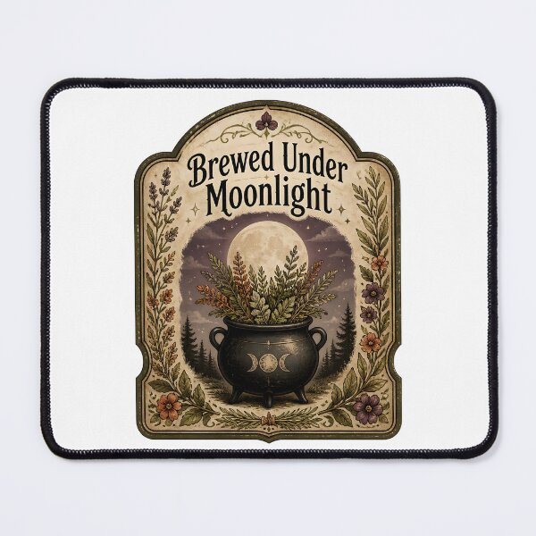 Item preview, Brewed Under Moonlight The Apothecary at Work designed and sold by BernoNickel.