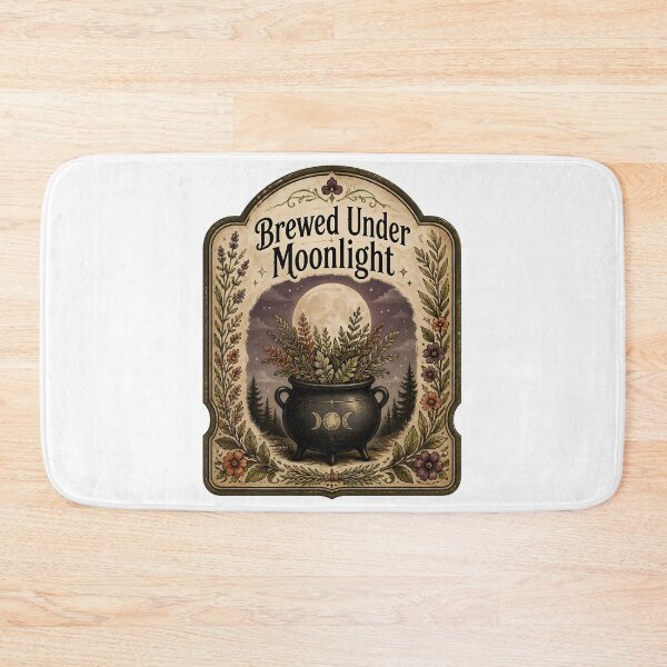 Item preview, Brewed Under Moonlight The Apothecary at Work designed and sold by BernoNickel.