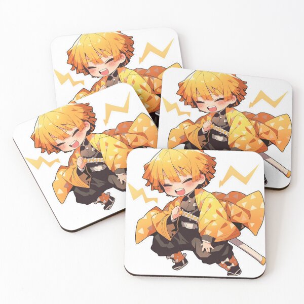 Item preview, Zenitsu Agatsuma Demon Slayer Chibi Thunder Breathing Cute designed and sold by SelosoPaheng.