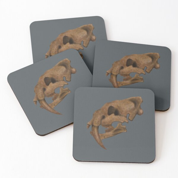 Item preview, Fósil de cráneo de Smilodon designed and sold by JAMiron Paleoart.