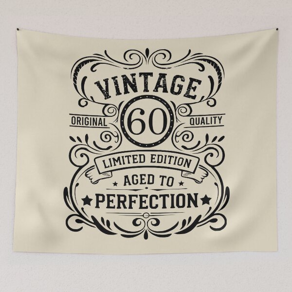 Item preview, Aged to Perfection - Vintage 60 years old - 60th Birthday Party Gift designed and sold by Alexaltay.