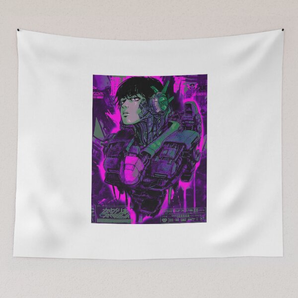 Item preview, Cyberpunk anime mecha girl  designed and sold by Paintbase.