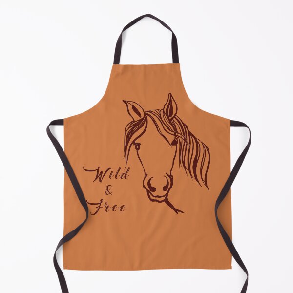 Item preview, Wild and Free Horse Line Drawing designed and sold by MayCartPrintArt.