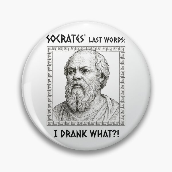 Item preview, Socrates Last Words I Drank What Funny Philosophy designed and sold by Sachie's Studio.