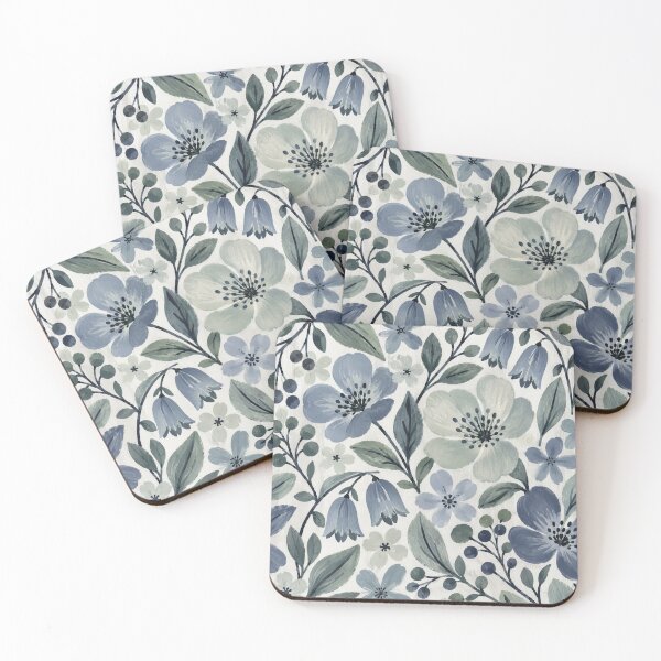 Item preview, Boho in muted blue sage Wilderness designed and sold by scicilysimonee.