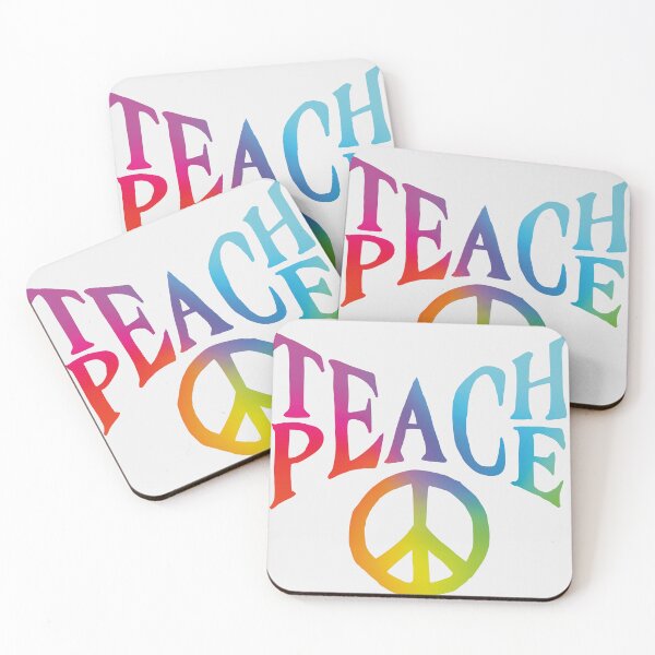 Item preview, Teach and Peace designed and sold by MayMugs.