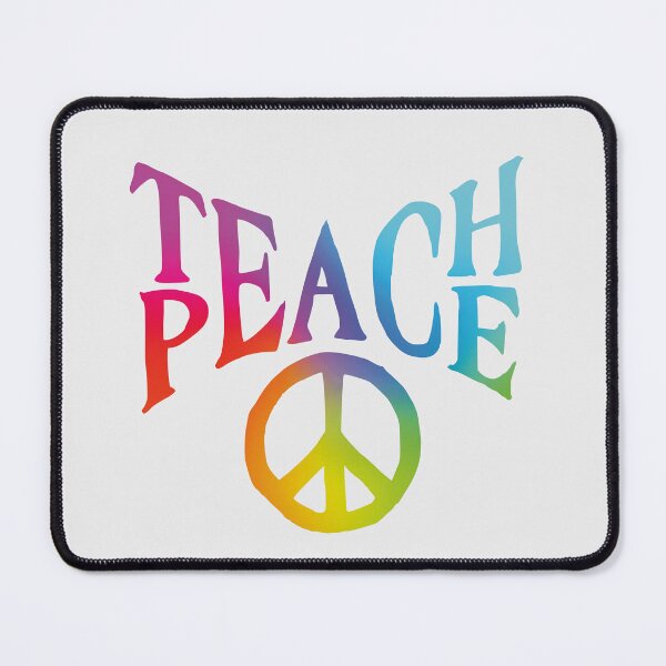 Item preview, Teach and Peace designed and sold by MayMugs.