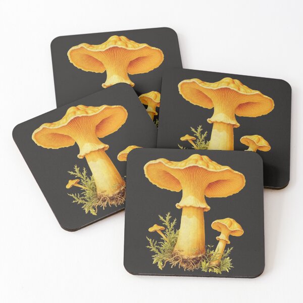 Item preview, Vintage Golden Chanterelle Mushroom designed and sold by Impossible Archive.