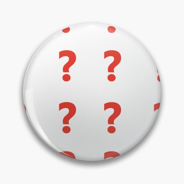Item preview, Red Question Marks Sticker Pack/Sheet- Small Size designed and sold by SlimyFish.