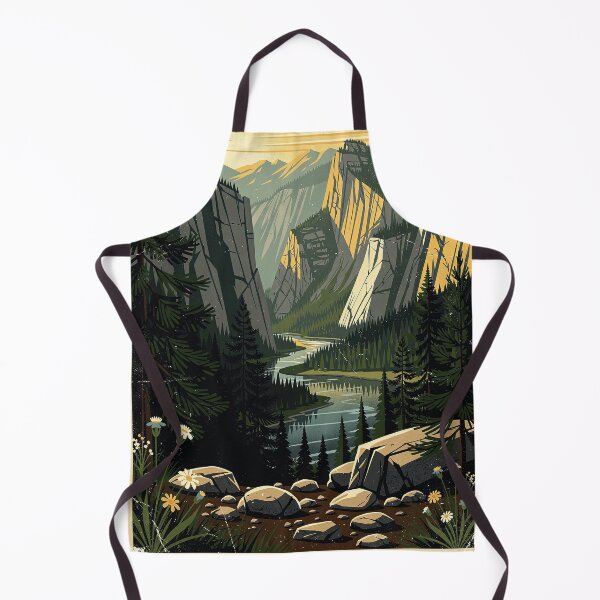 Item preview, Kings Canyon National Park Vintage Travel Art designed and sold by Teelogic.