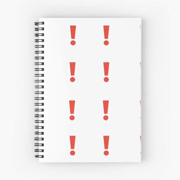 Item preview, Red Exclamation Points Sticker Pack/Sheet- small size designed and sold by SlimyFish.