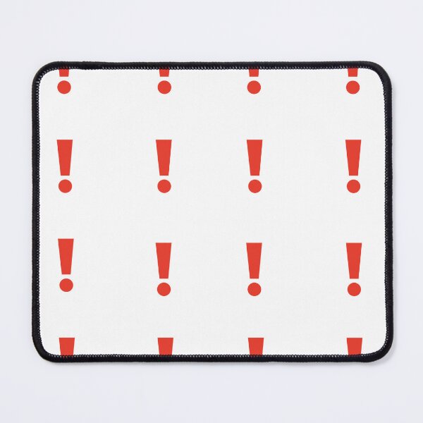 Item preview, Red Exclamation Points Sticker Pack/Sheet- small size designed and sold by SlimyFish.