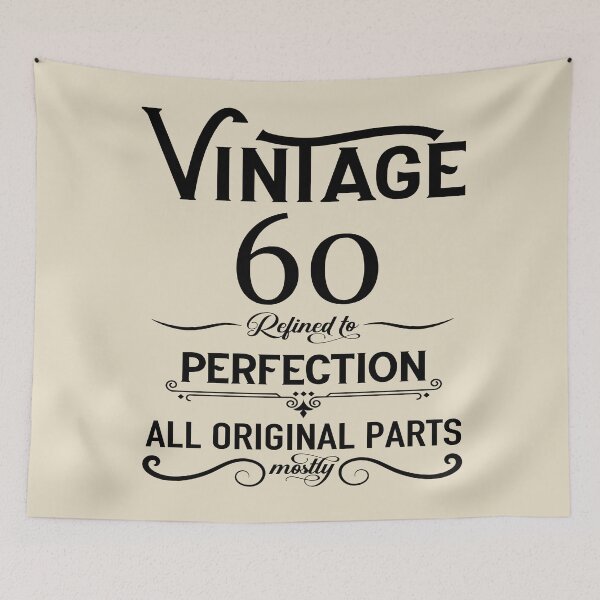 Item preview, Aged to Perfection - Vintage 60 years old - 60th Birthday Party Gift designed and sold by Alexaltay.