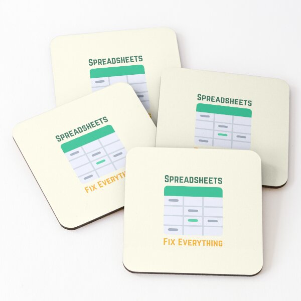 Item preview, Spreadsheets Fix Everything designed and sold by fadilow.