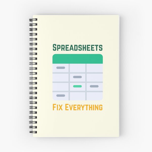 Item preview, Spreadsheets Fix Everything designed and sold by fadilow.