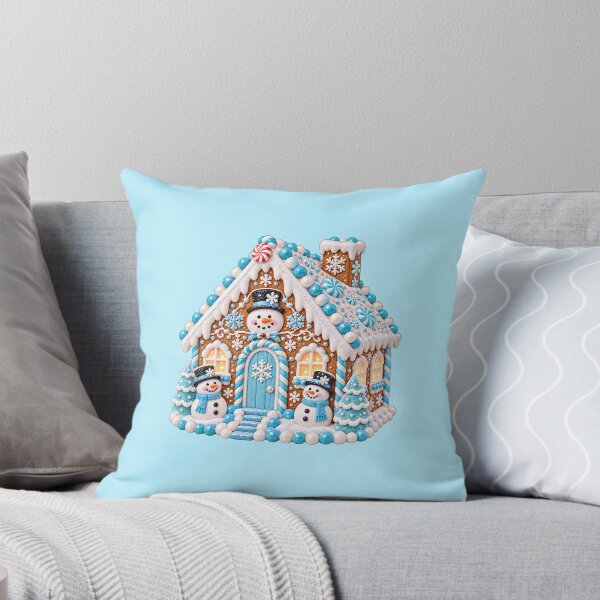 Item preview, Glittery Winter Gingerbread Cottage designed and sold by MIRANDA CREATIVE.