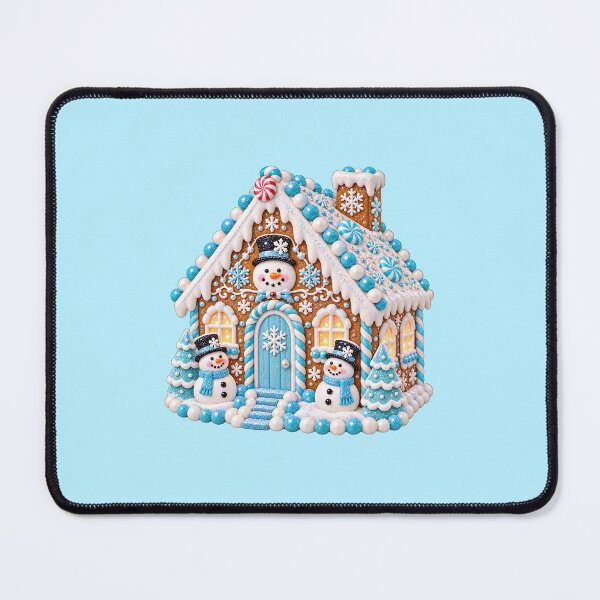 Item preview, Glittery Winter Gingerbread Cottage designed and sold by MIRANDA CREATIVE.