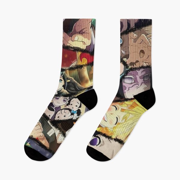 Item preview, Demon Slayer – Character Collage designed and sold by Frekms90177.