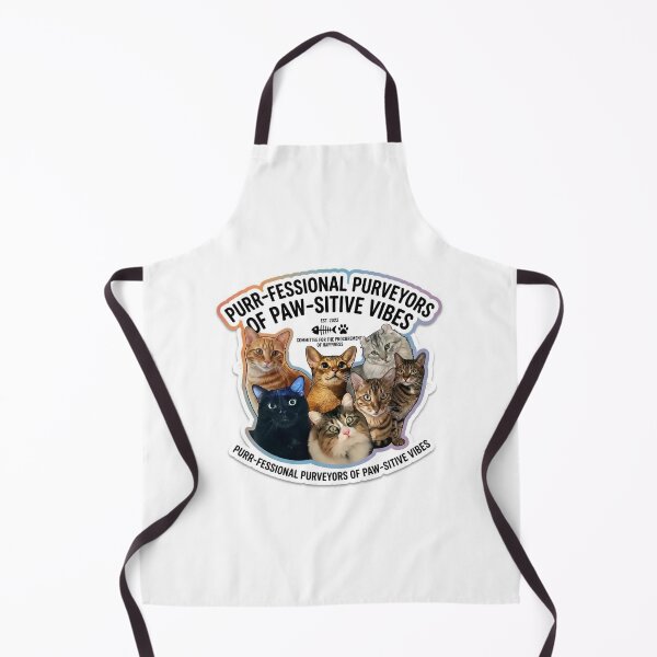 Item preview, Purr-fessional Purveyors of Paw-sitive Vibes Cute Funny Cat Lover Committee Gift designed and sold by DigitalSkyfall.