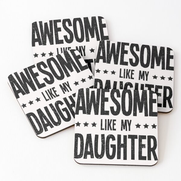 Item preview, Awesome Like My Daughter Funny Dad Mom Family Love Gift designed and sold by ABDERRAHIM90.