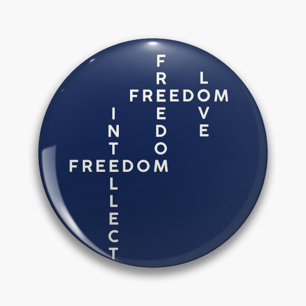 Item preview, FREEDOMS LOVE INTELLECT | Crest designed and sold by monolithstudio.