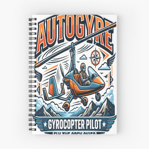Item preview, Autogyro Pilot – Fly The Open Skies Vintage Aviation Design designed and sold by CatLovers Studio.