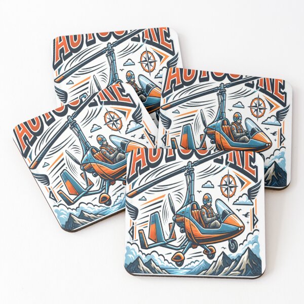 Item preview, Autogyro Pilot – Fly The Open Skies Vintage Aviation Design designed and sold by CatLovers Studio.