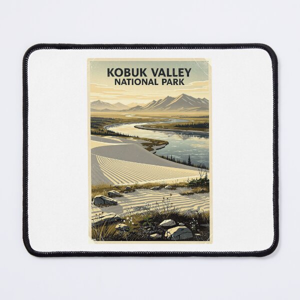 Item preview, Kobuk Valley National Park Vintage Travel Art designed and sold by Teelogic.