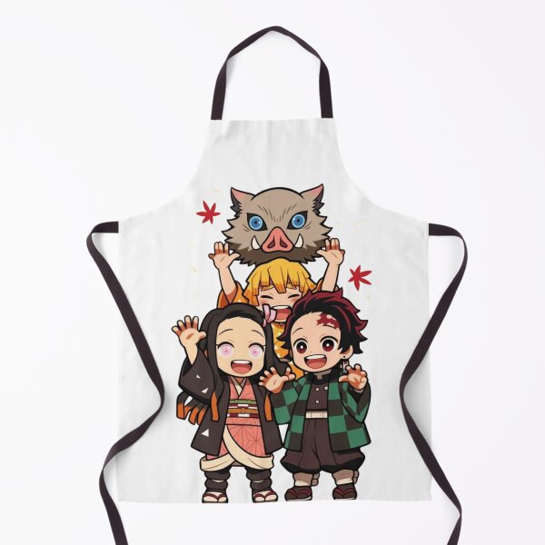 Item preview, Demon Slayer Chibi Squad Tanjiro Nezuko Zenitsu Inosuke Cute designed and sold by SelosoPaheng.
