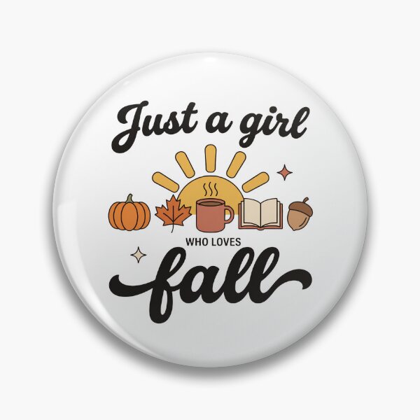 Artikelvorschau, Just a Girl Who Loves Fall Cozy Autumn Pumpkin Sunflower Season Gift entworfen und verkauft von designstoriesMK.
