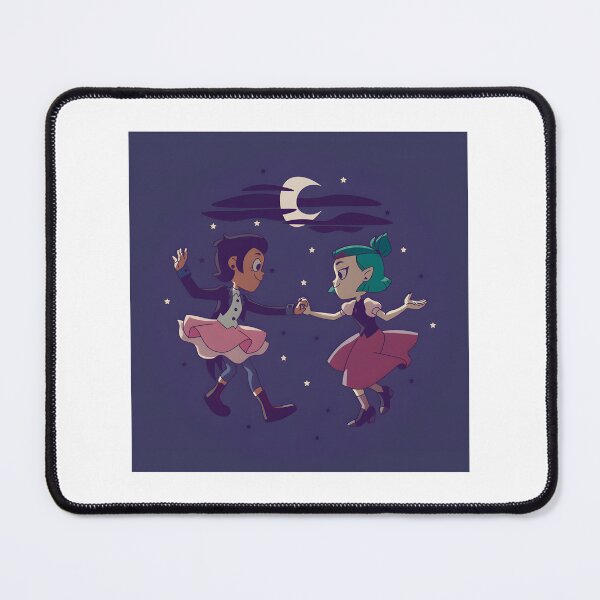 Item preview, Luz y Amity bailando juntas: Ilustración de una amistad mágica designed and sold by colinkelly.