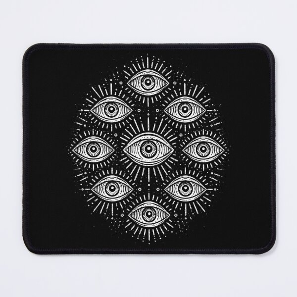 Item preview, Many Eyes Celestial Mandala designed and sold by folskullyz.