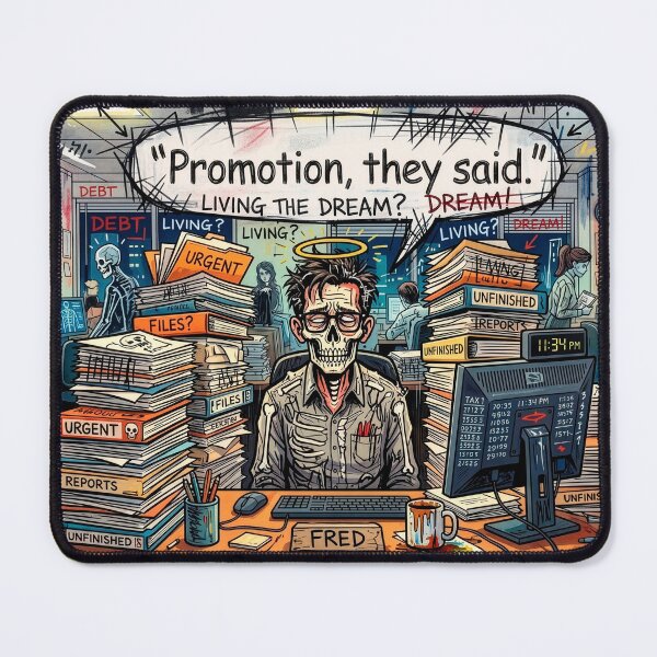 Item preview, Living the dream is a nightmare designed and sold by Asterisk-a.