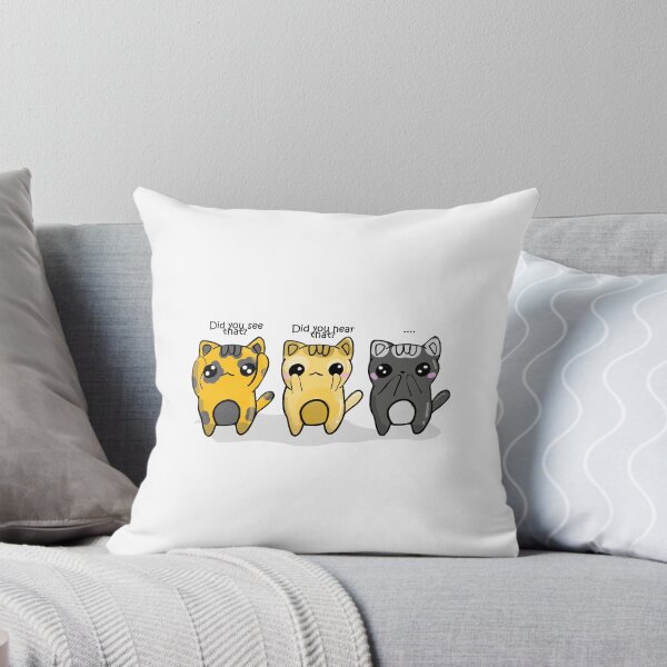 Item preview, See no evil, Hear no evil, speak no evil - Three Chibi Cats designed and sold by DoodlesbyEllieE.