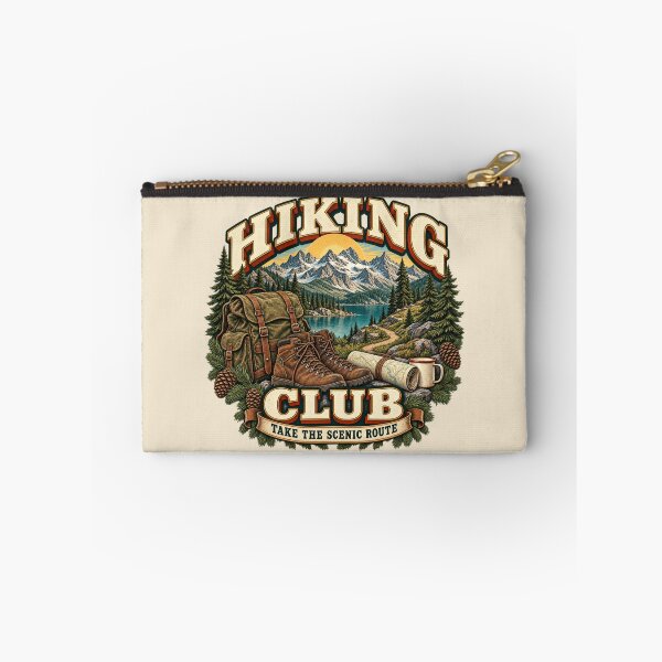 Item preview, Vintage Hiking Club Mountain Adventure designed and sold by Mostafa Studio.