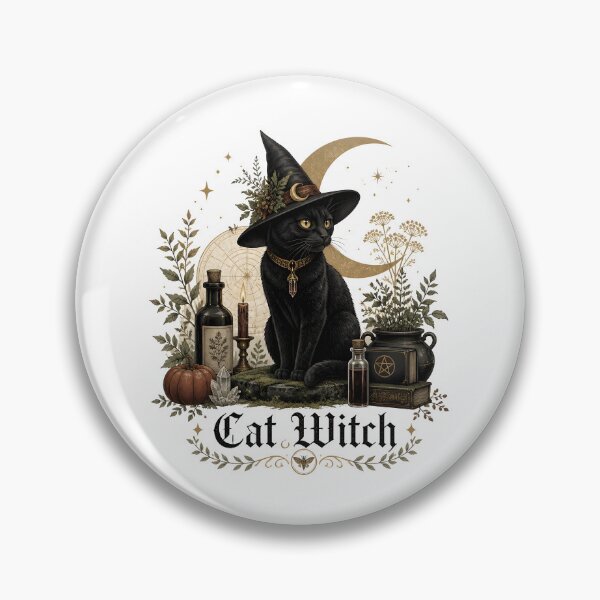Item preview, Cat Witch Witchcore Cabinet of Curiosities designed and sold by BernoNickel.