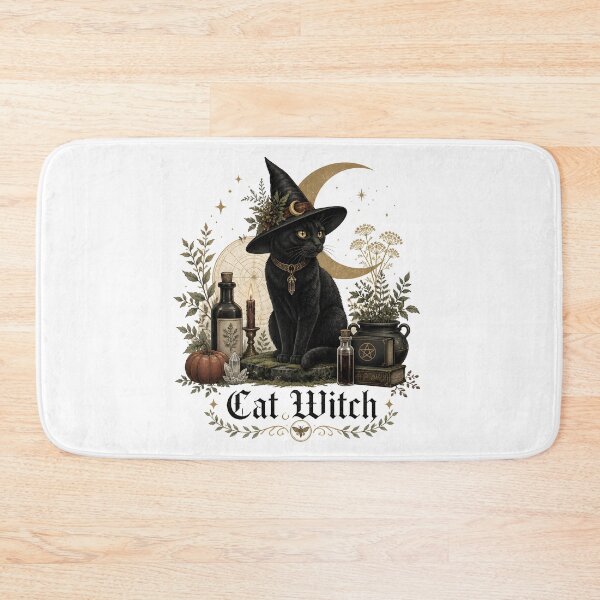 Item preview, Cat Witch Witchcore Cabinet of Curiosities designed and sold by BernoNickel.