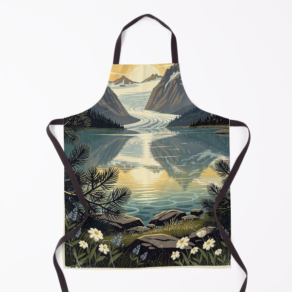 Item preview, Lake Clark National Park Vintage Travel Art designed and sold by Teelogic.