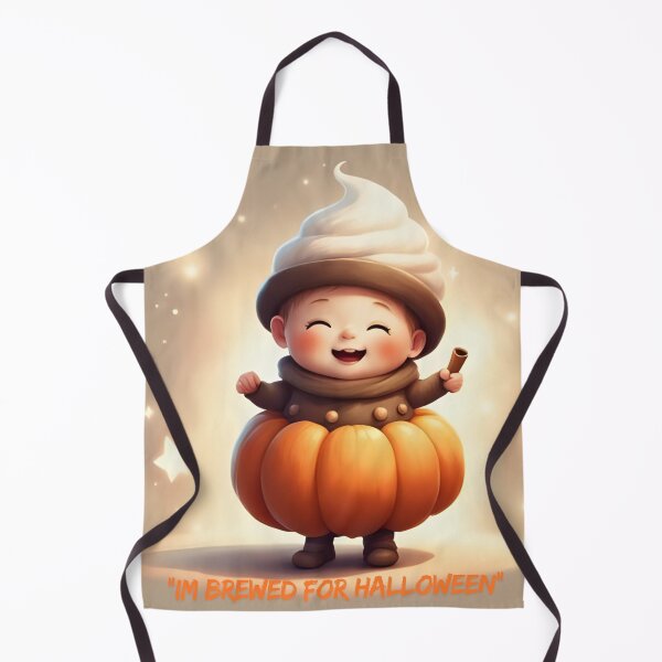 Item preview, Brewed for Halloween Cute Pumpkin Coffe Mug Art designed and sold by soin10s-designs.